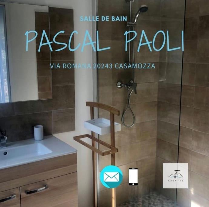 Mini Villa Pascal Paoli Avec Piscine - Proche Mer Prunelli-di-Fiumorbo Kültér fotó