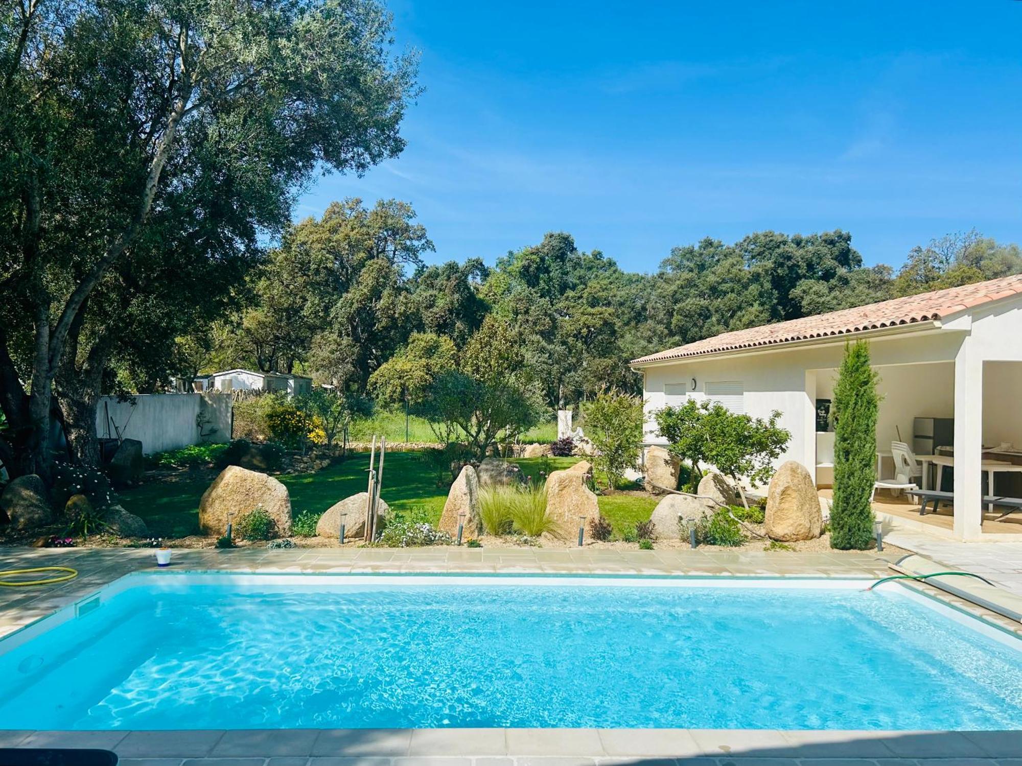 Mini Villa Pascal Paoli Avec Piscine - Proche Mer Prunelli-di-Fiumorbo Kültér fotó